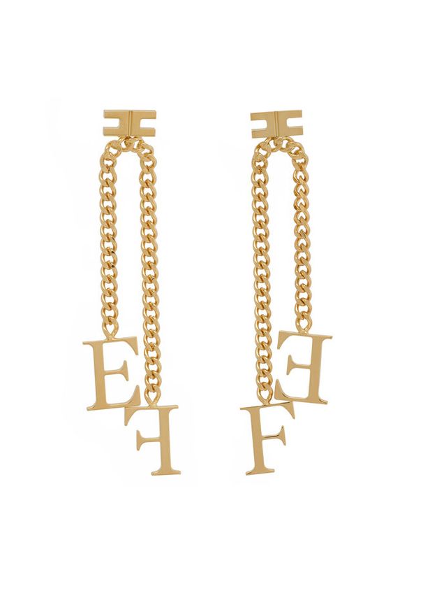 Kolczyki Elisabetta Franchi. Materiał: złote. Kolor: złoty