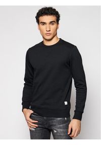 Jack & Jones - Jack&Jones Bluza Basic 12181903 Czarny Regular Fit. Kolor: czarny. Materiał: bawełna