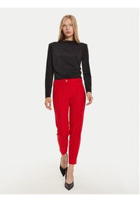 Maryley Spodnie materiałowe 24IB52Z/M19/43MA Czerwony Regular Fit. Kolor: czerwony. Materiał: syntetyk #3