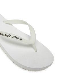 Calvin Klein Jeans Japonki Beach Sandal Transparent Tpu YM0YM01267 Biały. Kolor: biały #6