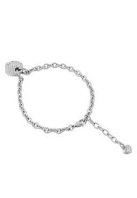 Guess Bransoletka JUBB05 214JW Srebrny. Materiał: metalowe. Kolor: srebrny #3