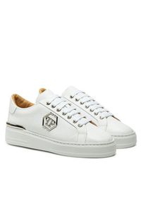 Philipp Plein - PHILIPP PLEIN Sneakersy AADS USC0665 PLE010N Biały. Kolor: biały. Materiał: skóra #3