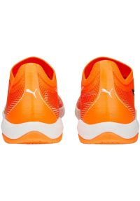 Buty piłkarskie Puma Ultra Match It M 107221 01 pomarańczowe pomarańcze i czerwienie. Kolor: pomarańczowy. Materiał: guma. Sport: piłka nożna #5