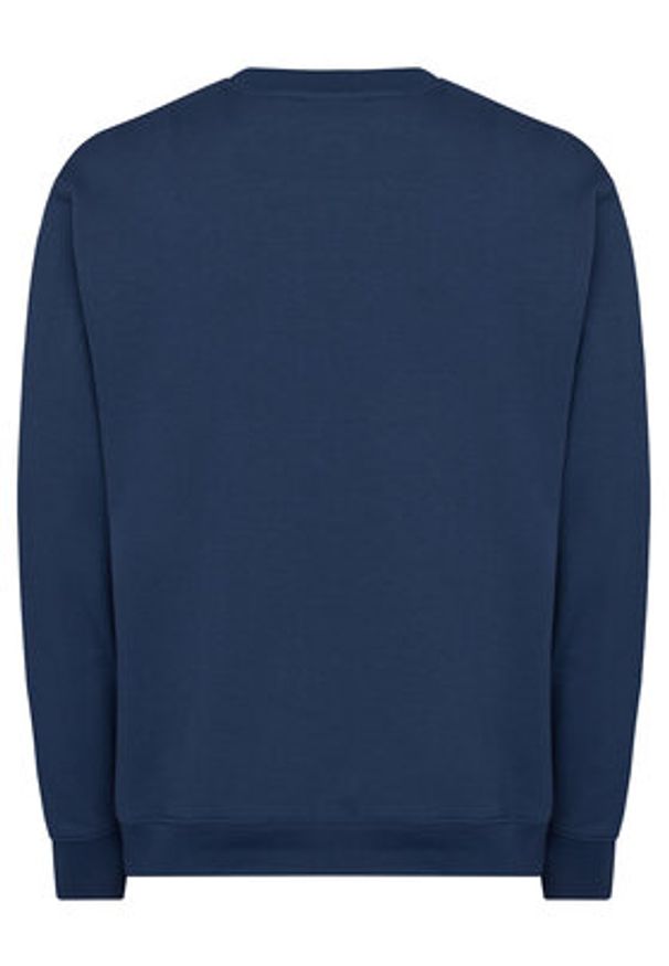 New Balance Bluza Small Logo MT41507 Granatowy Relaxed Fit. Kolor: niebieski. Materiał: syntetyk, bawełna