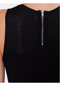 Glamorous Sukienka dzianinowa CK6708 Czarny Slim Fit. Kolor: czarny. Materiał: syntetyk #2
