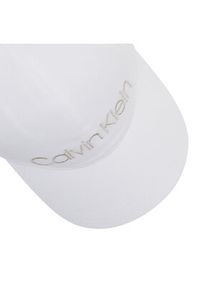 Calvin Klein Czapka z daszkiem Bb Cap K60K608210 Biały. Kolor: biały. Materiał: materiał #5