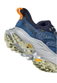 HOKA - Hoka Trekkingi Anacapa 2 Low GTX GORE-TEX 1141632 Niebieski. Kolor: niebieski. Materiał: materiał. Technologia: Gore-Tex. Sport: turystyka piesza #4