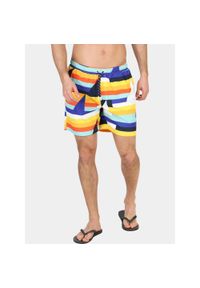 Kąpielówki męskie Nautica Igor 6". Kolor: wielokolorowy. Wzór: kolorowy. Styl: sportowy