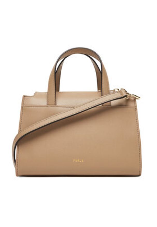Furla Torebka WB01337 BX2045 CN 1257S Beżowy. Kolor: beżowy. Materiał: skórzane