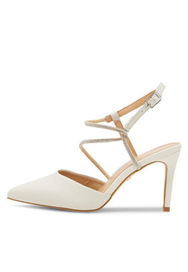 Lasocki Szpilki FEBI WFA1619-13Z Biały. Kolor: biały. Materiał: skóra. Obcas: na szpilce