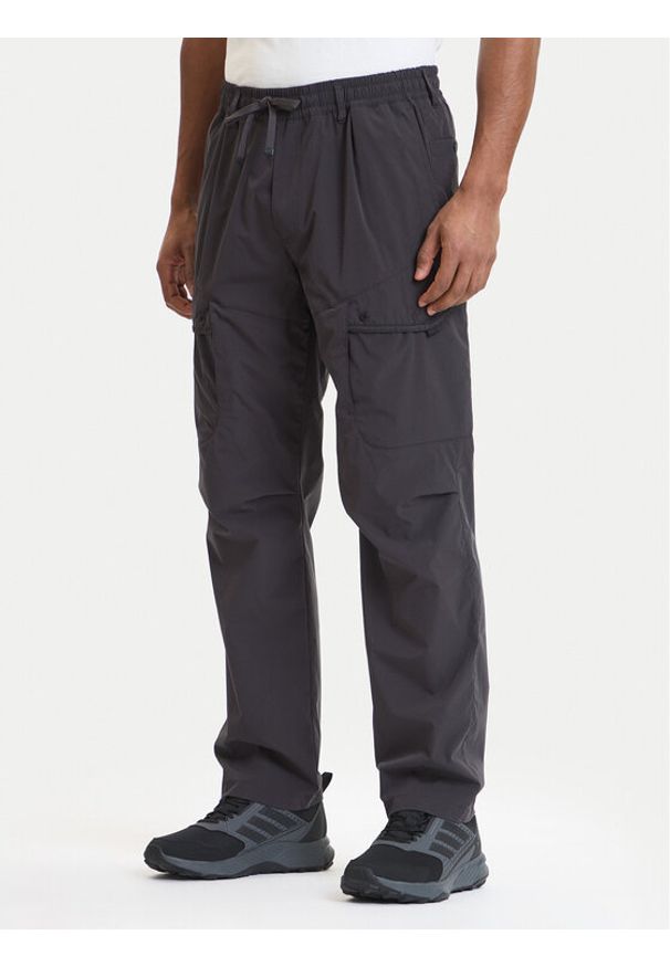 Parajumpers Spodnie materiałowe Mallaig 26SMPMPATU04 Szary Regular Fit. Kolor: szary. Materiał: syntetyk
