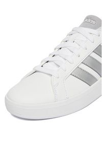 Adidas - adidas Sneakersy CEO-GRAND COURT 3.0 J JP9363 Biały. Kolor: biały. Materiał: materiał #6