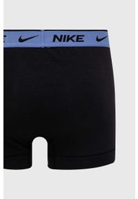 Nike bokserki 3-pack męskie kolor zielony. Kolor: zielony. Materiał: tkanina, poliester, skóra, włókno #5