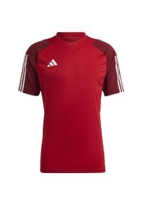 Koszulka piłkarska męska Adidas Tiro 23 Competition Jersey. Kolor: czerwony. Materiał: jersey. Sport: piłka nożna #1