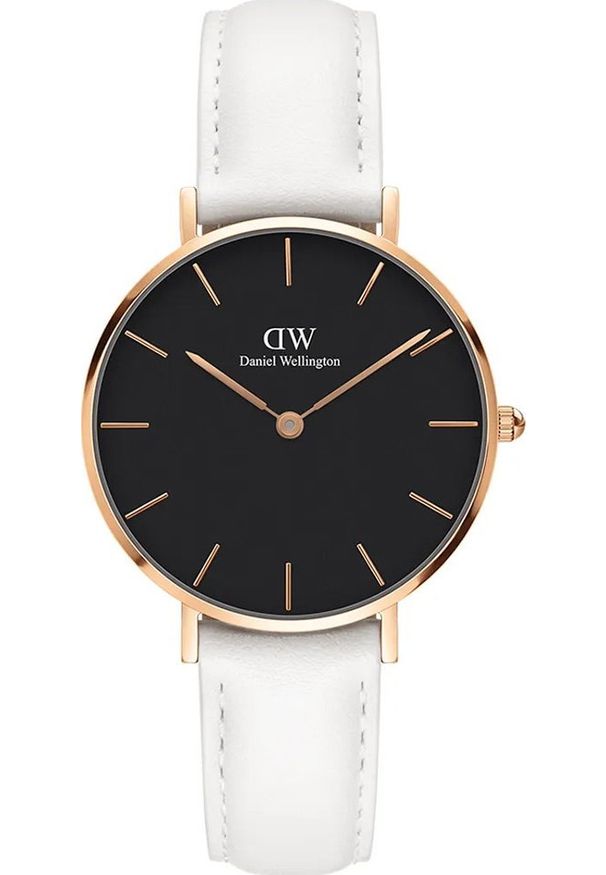 Zegarek Daniel Wellington Zegarek damski Daniel Wellington DW00100283 biały. Kolor: biały