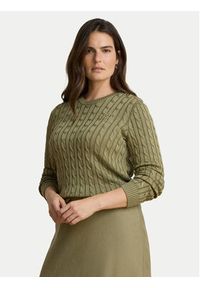 Lauren Ralph Lauren - LAUREN RALPH LAUREN Sweter Montiva 200P14039004 Zielony Regular Fit. Kolor: zielony. Materiał: wiskoza #2