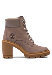 Timberland Botki Allington Heights 6In TB0A5Y6Z9291 Beżowy. Kolor: beżowy. Materiał: nubuk, skóra