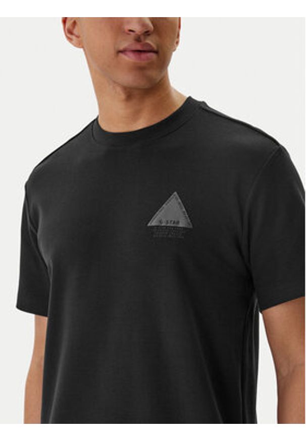 G-Star RAW - G-Star Raw T-Shirt D28593-C812 Czarny Regular Fit. Kolor: czarny. Materiał: bawełna