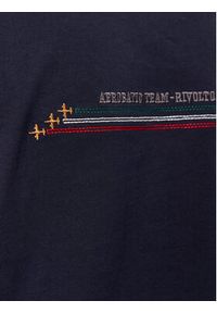 Aeronautica Militare T-Shirt 232TS2078J592 Granatowy Regular Fit. Kolor: niebieski. Materiał: bawełna