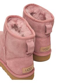 Ugg Śniegowce W Classic Mini II 1016222 Różowy. Kolor: różowy. Materiał: zamsz, skóra #3
