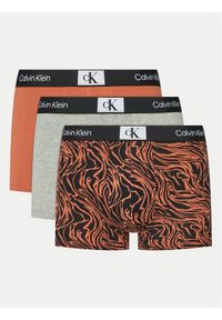Calvin Klein Underwear Komplet 3 par bokserek 000NB3528E Kolorowy. Materiał: bawełna. Wzór: kolorowy