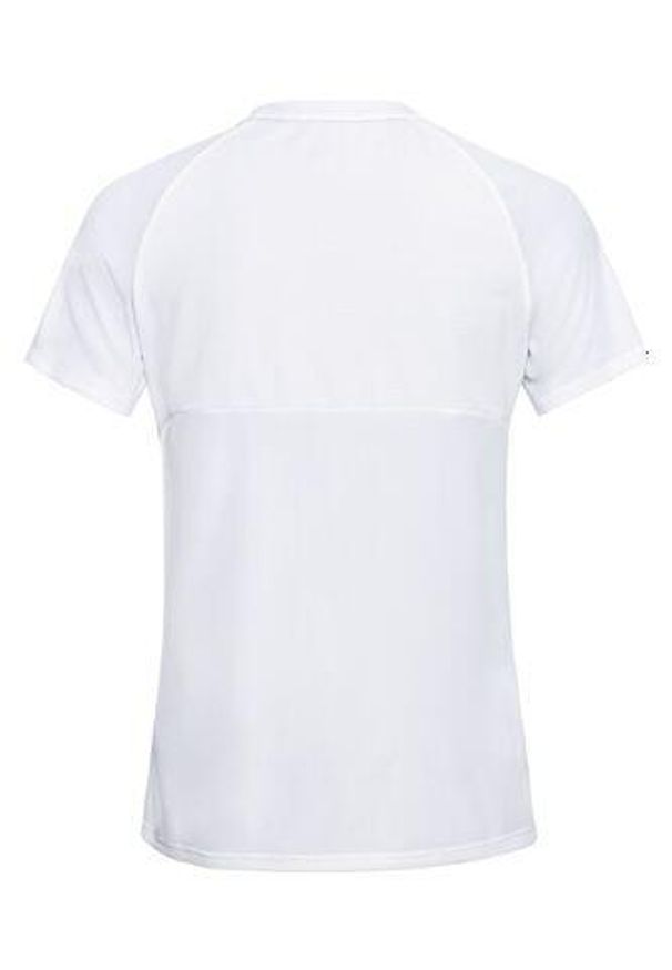 Koszulka sportowa damska Odlo T-shirt crew neck ESSENTIAL. Kolor: biały. Sport: turystyka piesza
