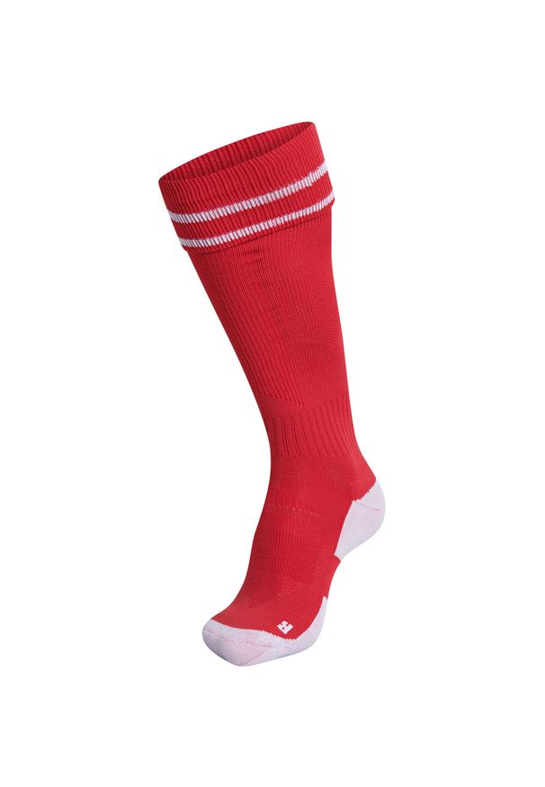 Getry piłkarskie dla dorosłych Hummel Element Football Sock. Kolor: biały, wielokolorowy, czerwony. Sport: piłka nożna