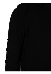 La Haine Inside Us Sweter "LM039" | A2305 3M LM039 | Mężczyzna | Czarny. Typ kołnierza: golf. Kolor: czarny. Materiał: elastan, wiskoza. Długość: długie. Wzór: aplikacja #4