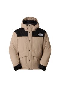 Kurtka unisex The North Face Mountain 0A8D1VDHO1 - beżowa. Kolor: beżowy. Materiał: poliester, materiał. Styl: klasyczny, sportowy #1