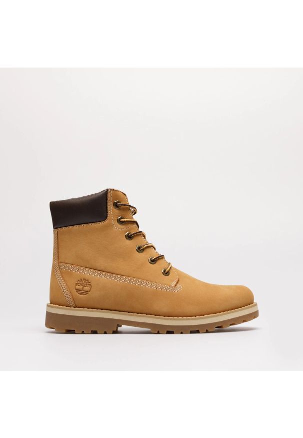 Trapery damskie Timberland Courma. Okazja: do pracy, na co dzień, na spacer. Kolor: brązowy. Styl: casual