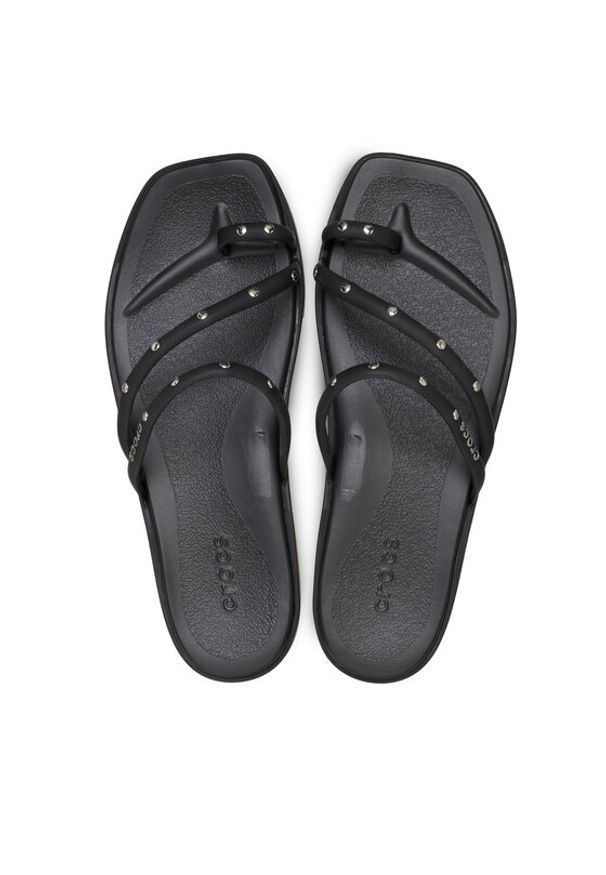 Crocs Japonki Miami Studded Toe Loop Sandal 211447 Czarny. Kolor: czarny