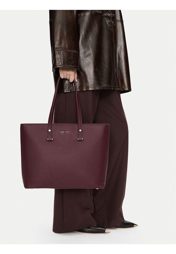 Nine West Torebka CEO-MIA-S211024-9 Bordowy. Kolor: czerwony