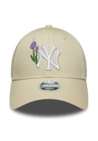 New Era Czapka z daszkiem New York Yankees Womens MLB 9FORTY 60667492 Żółty. Kolor: żółty. Materiał: materiał, bawełna #4