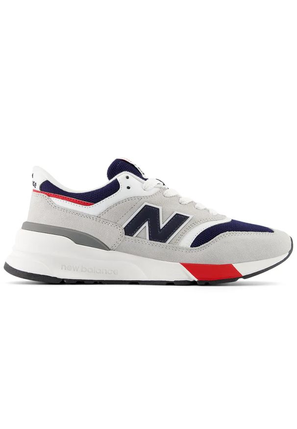 Buty unisex New Balance U997REB – szare. Okazja: na co dzień. Kolor: szary. Materiał: guma, skóra, syntetyk, materiał. Szerokość cholewki: normalna