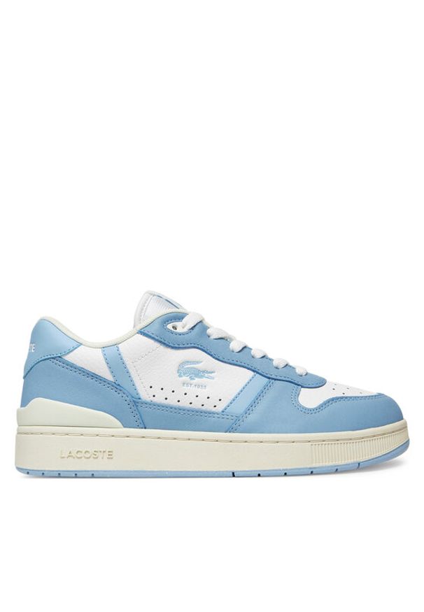 Lacoste Sneakersy 7-48SFA0052 Niebieski. Kolor: niebieski. Materiał: skóra