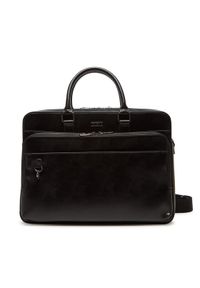 Guess Torba na laptopa HMBOCA P5338 Czarny. Kolor: czarny. Materiał: skóra