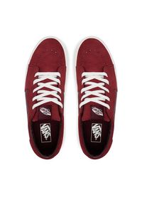 Vans Tenisówki SK8-Low VN0009QRRED1 Czerwony. Kolor: czerwony. Materiał: skóra, zamsz #5