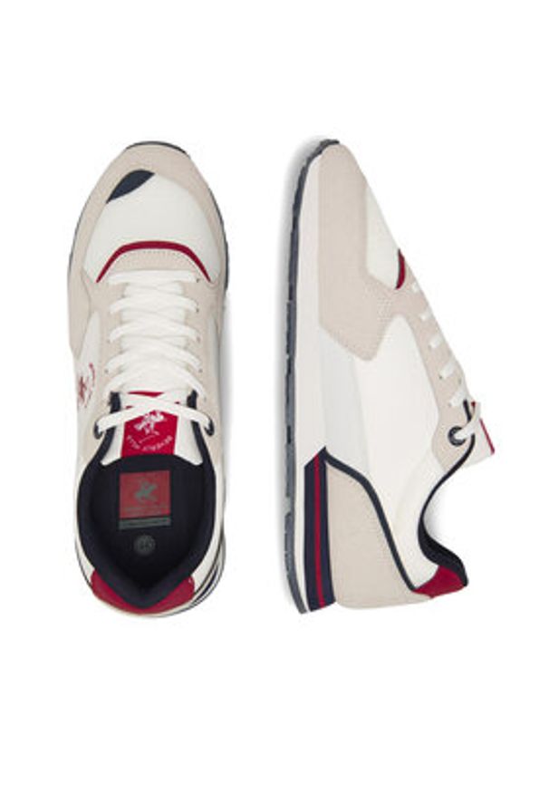 Beverly Hills Polo Club Sneakersy MILO-01 Biały. Kolor: biały. Materiał: materiał