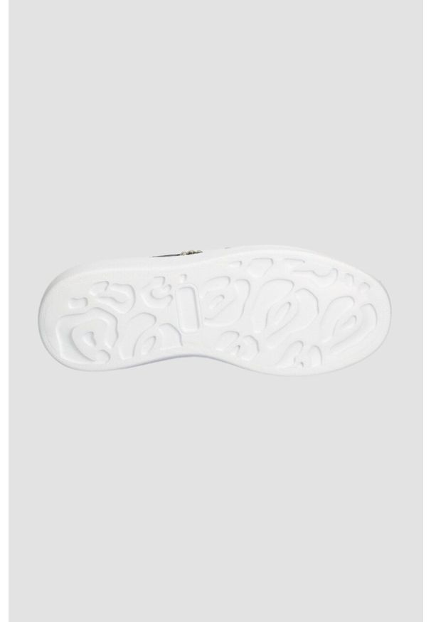 Just Cavalli - JUST CAVALLI Czarne skórzane sneakersy FONDO URSA DIS. 3, Rozmiar 37. Kolor: czarny. Materiał: skóra