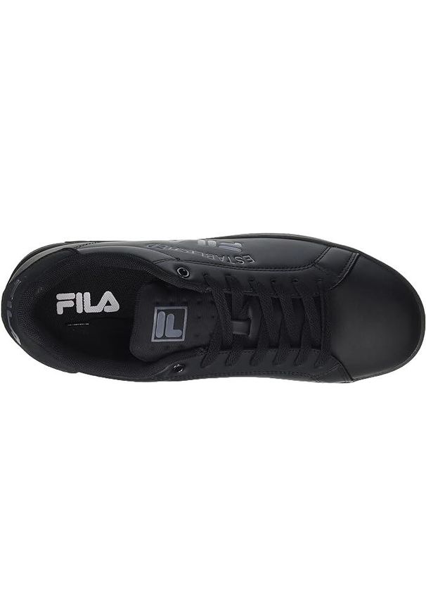 Buty do chodzenia męskie Fila Crosscourt 2. Zapięcie: sznurówki. Kolor: czarny. Materiał: materiał, syntetyk. Szerokość cholewki: normalna. Sport: turystyka piesza