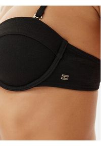 TOMMY HILFIGER - Tommy Hilfiger Góra od bikini UW0UW05814 Czarny. Kolor: czarny. Materiał: syntetyk #7