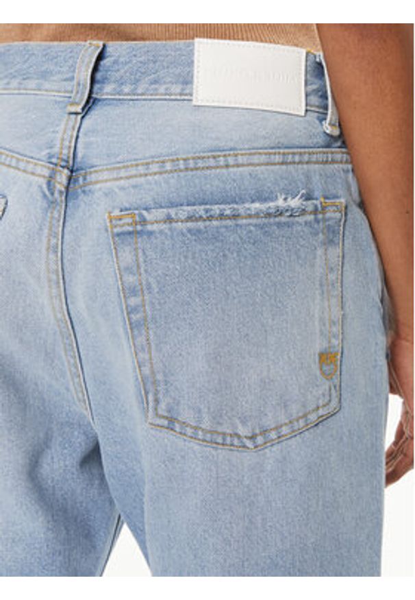 Pinko Jeansy Wanda 101733 A140 Niebieski Wide Leg. Kolor: niebieski