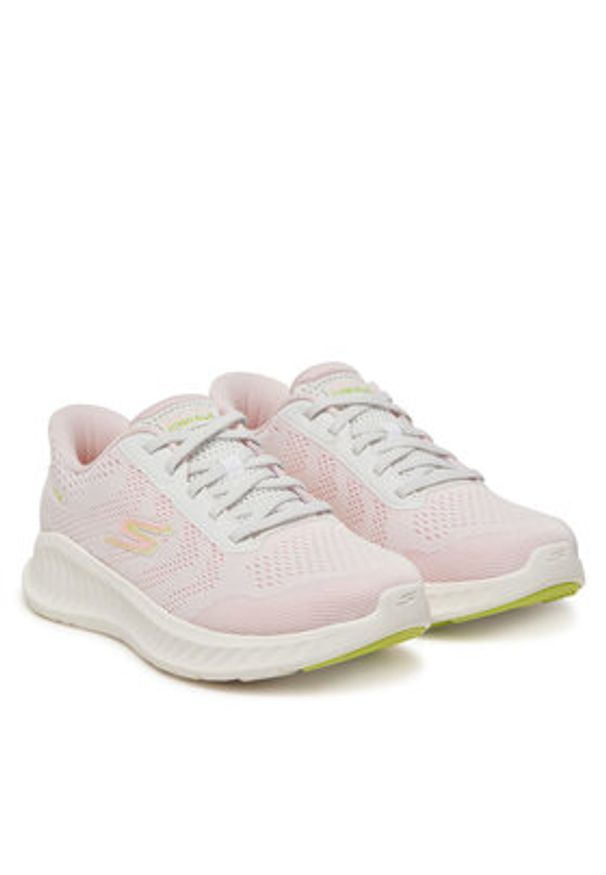skechers - Skechers Sneakersy Go Walk Now-Khloe 125643/WPK Biały. Kolor: biały. Materiał: materiał