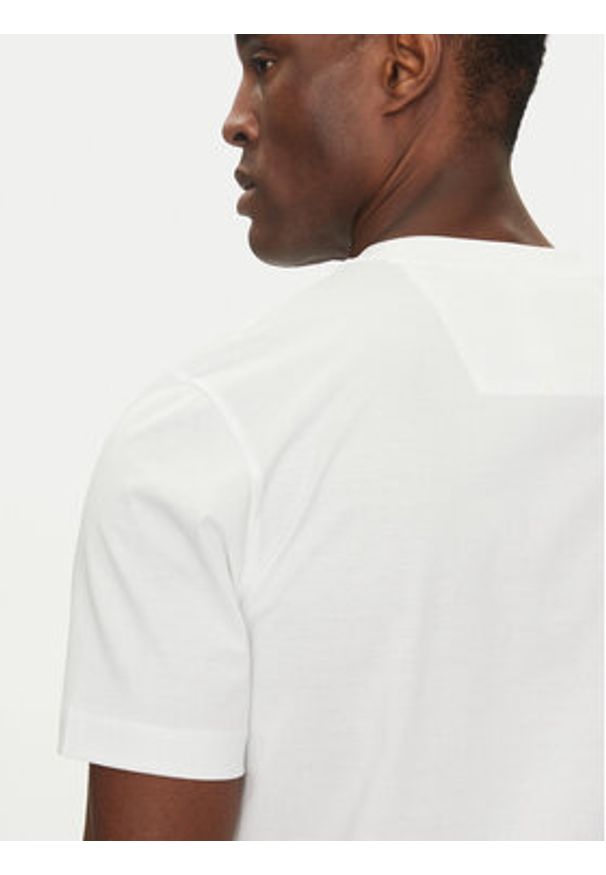 BOSS T-Shirt C-Thompson 71_PS 50531455 Biały Regular Fit. Kolor: biały. Materiał: bawełna