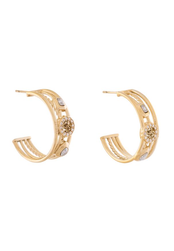 Guess Kolczyki JUBE0 5236JW Złoty. Materiał: metalowe. Kolor: złoty