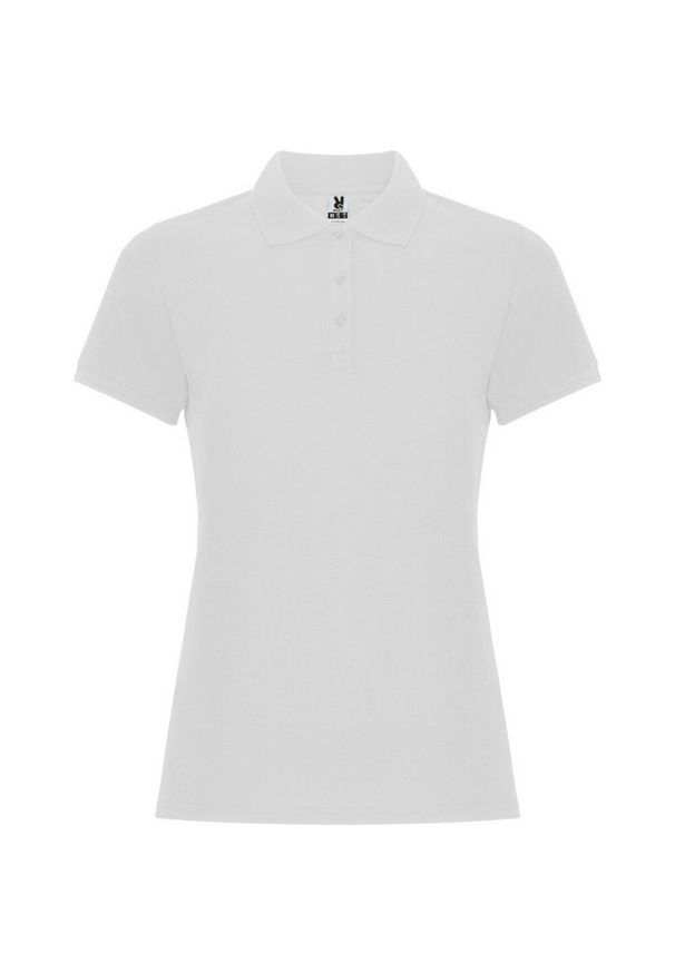 ROLY - Damska Koszulka Polo Pegaso Premium. Typ kołnierza: polo. Kolor: biały