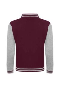 AWDIS - Kurtka Unisex Varsity Dla Dorosłych. Kolor: czerwony, wielokolorowy, szary, brązowy