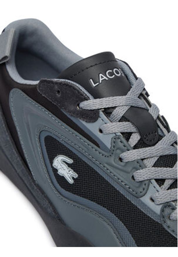 Lacoste Sneakersy Side Low 51SFA0124 Czarny. Kolor: czarny. Materiał: materiał