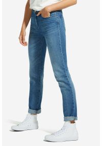 Wrangler - WRANGLER HIGH RISE SLIM DAMSKIE SPODNIE JEANSOWE PERFECT GAME W27GEP025