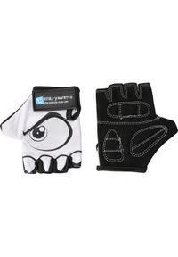 CRAZY SAFETY - Rękawiczki dla dzieci Crazy Safety. Kolor: biały. Materiał: lycra. Sport: kolarstwo #1